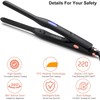 Hair Straightener Pencil Flat Iron, Ceramic Mini Small Flat Iron