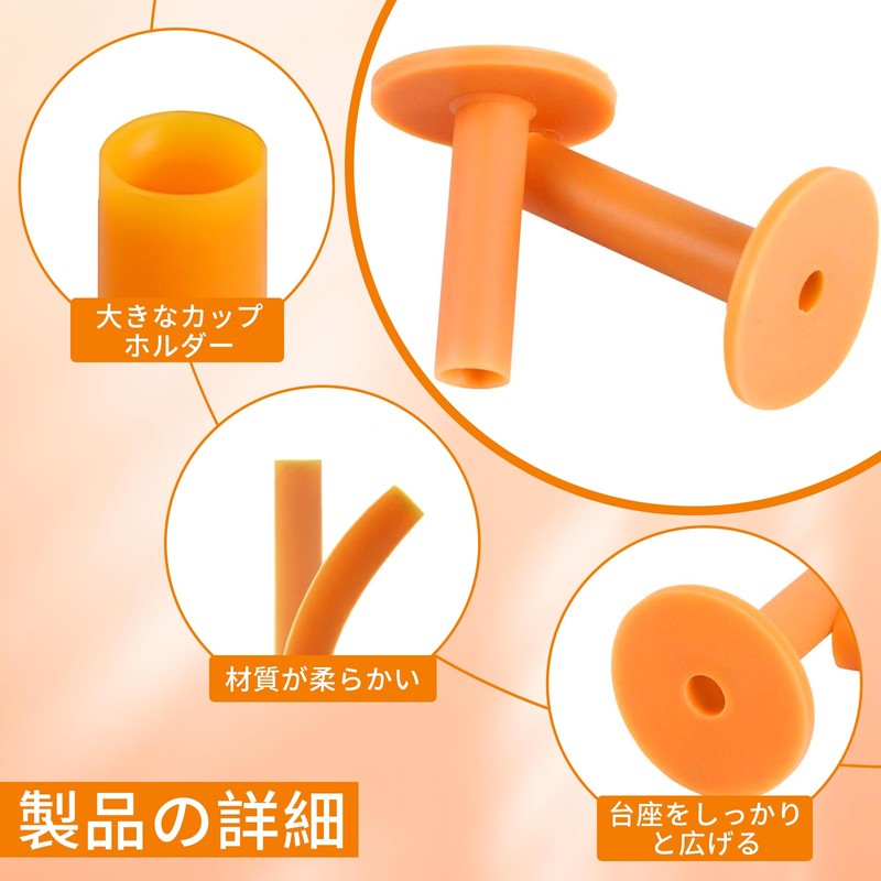 Yowodana Golf Tees Rubber Practice Set of 9 35mm-83mm Permanent