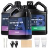 KISREL Deep Pour Epoxy Resin, 96OZ Resin Epoxy Kit (2:1)