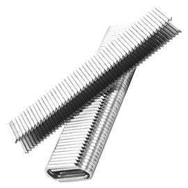 meite TRD-619 U-Shaped Crown 16 Gauge 3/8-Inch (9mm) Crown 3/4-Inch Length Round Crown Box Spring Staples Galvanized Heavy Duty Mattress Staples (16,000 PCS/CASE)