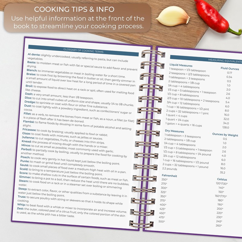 Clever Fox Recipe Book Spiral – Make Your Own Family