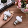 GORGECRAFT 2Pcs 98 x 65mm Curtain Rod Single Drapery Rod
