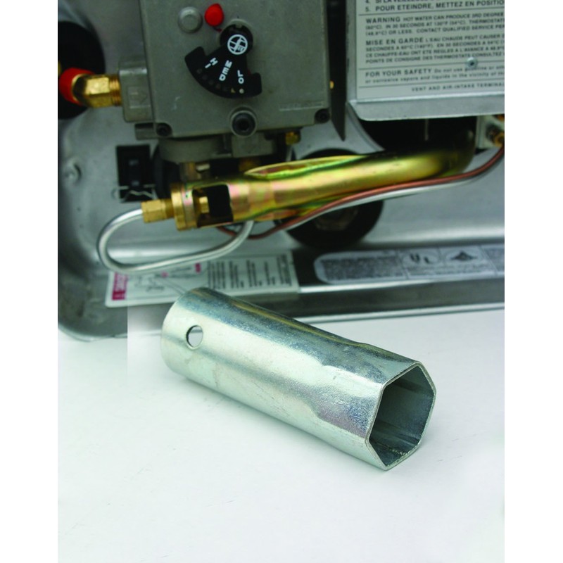 Camco 09883 5" Residential Screw-In Water Heater Element Wrench, Multi,