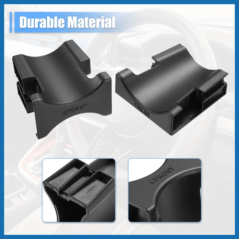 A ABSOPRO Center Console Drink Cup Holder Insert Divider for
