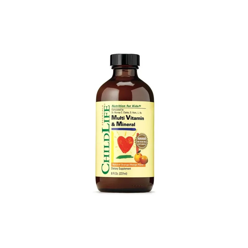 Multivitamínico Líquido Para Niños Naranja Y Mango 240 Ml Sabor