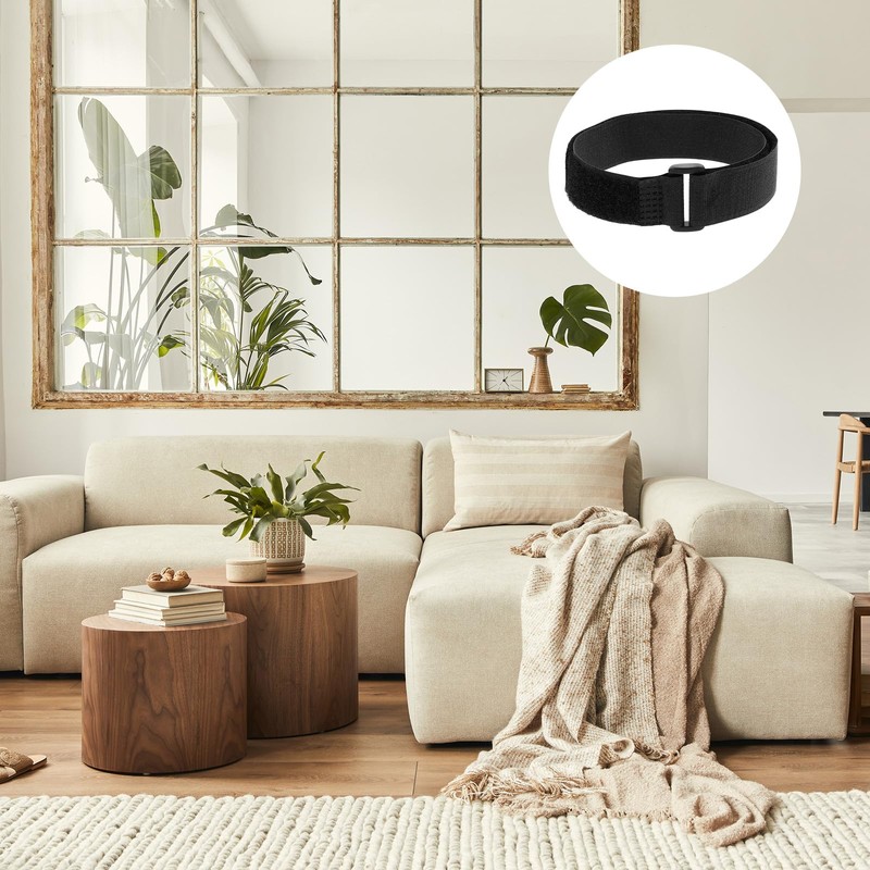 Teaaha 10 Pack Sectional Couch Connectors, Tool-Free Installation, Couch Connectors