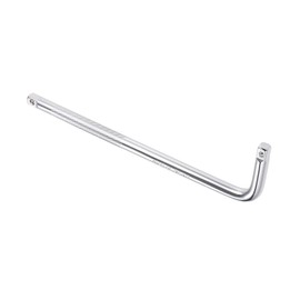 Kozelo Breaker Bar - [3/8 Inch Drive] L Shape Socket Wrench Extension for Car Mechanical Equipment Repair Use, CR-V Steel