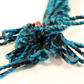 Snake Bite 10pk Yo-Yo Strings - Monster - 12 Strand, Thick Strings- Blue/Black