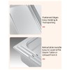 Takywep Takywep6 Pack Hotel Pans,4" Deep Full Size Steam Table