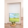 K-home Madrid Klemmfix Double Roller Blind, No Drilling Required, White,