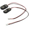 LBTODH 9V Battery Clip Connector 2PCS I-Type 9 Volt Battery