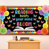 gisgfim Reading Makes Your Mind Bloom Classroom Bulletin Board Decor