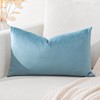 Artscope Luxury Velvet Cushion Covers Super Soft Decorative Rectangle Throw