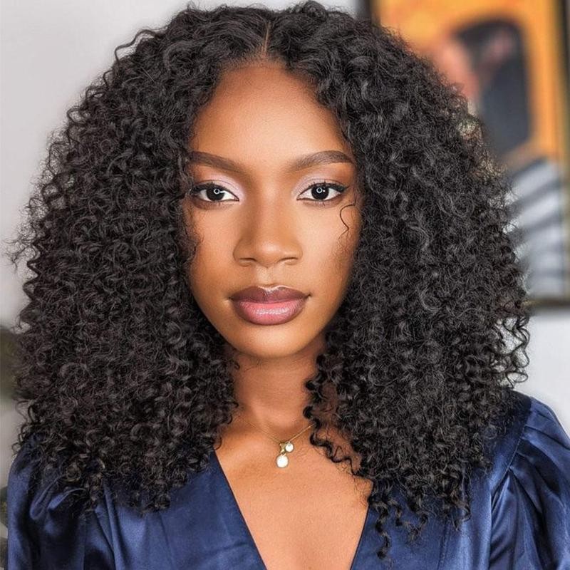 【3 IN 1 HALF WIG】MoreFace Wear Go Half Wig Kinky