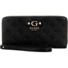 GUESS Gerty Zip Around Wallet Colour, black, Modern