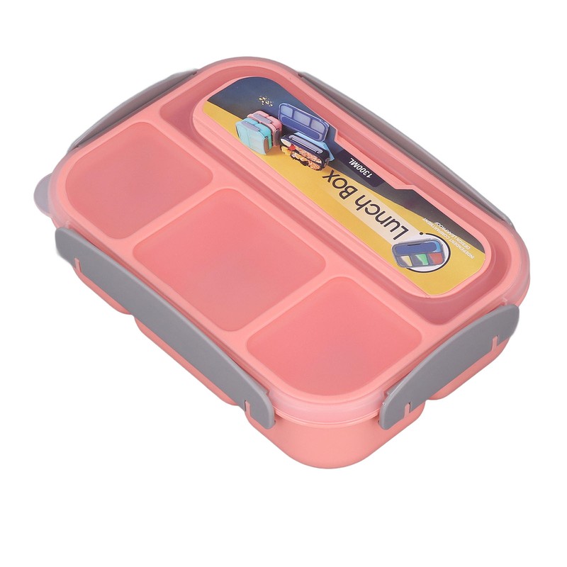 Individual Sealed Lunch Box Children Lunch Box 4 Compartment Lunch