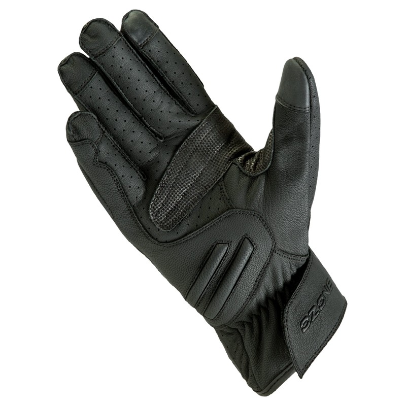 Ozone Town II Leather Motorcycle Gloves for Men SAS-TEC Panels