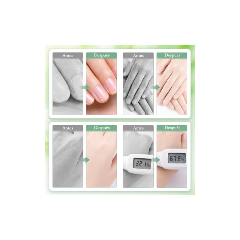 10PCS Crema de Manos Hidratante (Verde)