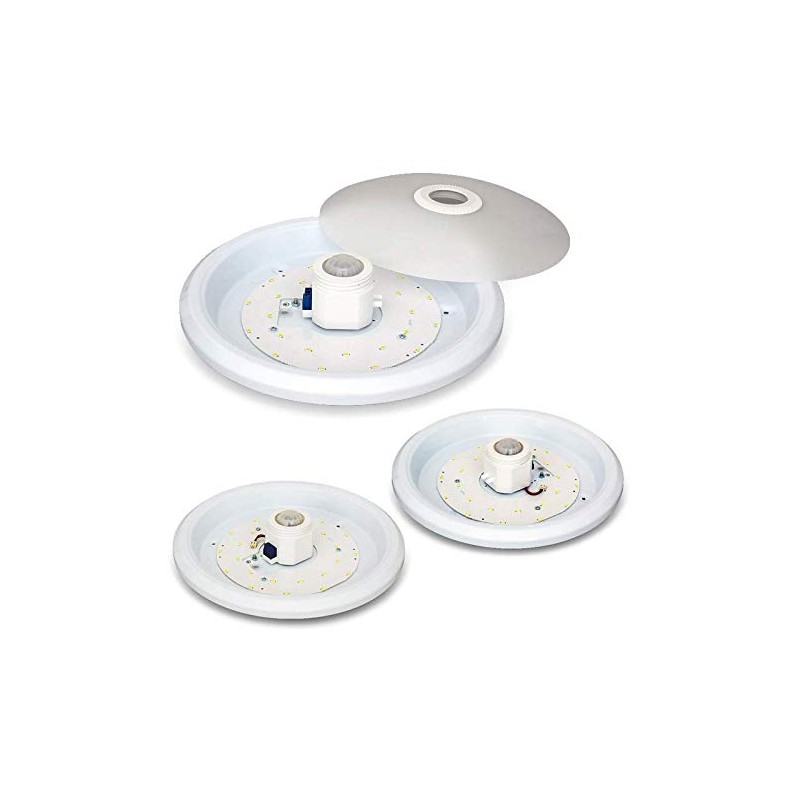 Kwazar Luminaire Boom LED Ceiling Light with Motion Sensor 12