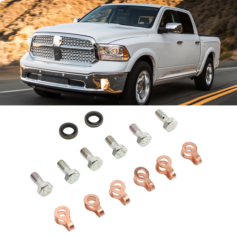 Fuel Return Line Banjo Bolt Kit 3905307 Replacement for Dodge