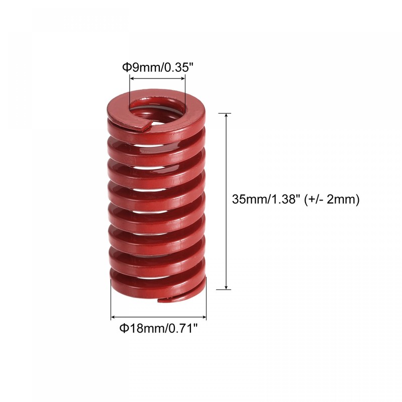 sourcing map Tool Spring 18 mm Outer Diameter 35 mm