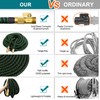 Expandable Garden Hose 25ft with 10 Function Nozzle Sprayer -