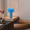 LED Desk Lamp Mushroom Design USB Charging 3 Color Temperature