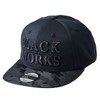 Gamakatsu Black Works Flat Brim Cap