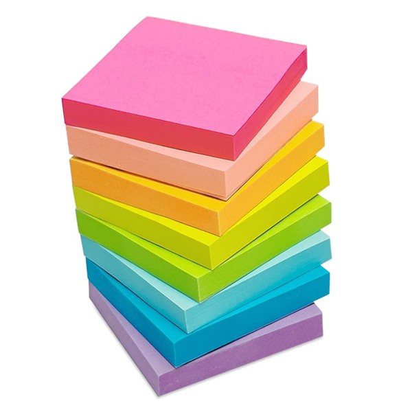 POPSFL Sticky Notes, 2.0 x 2.0 inches (50 x 50