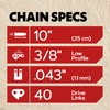 Oregon 3-Pack Pole Saw & Small Chainsaw Chain 3/8" LP