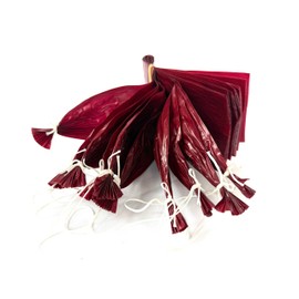 (10) Summer sausage casings for 30 lbs of meat 2.5 x 20 in. mahogany fibrous add venison, beef, pork, elk, etc