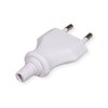 Bachmann, 900003, white, 1 piece Euro plug