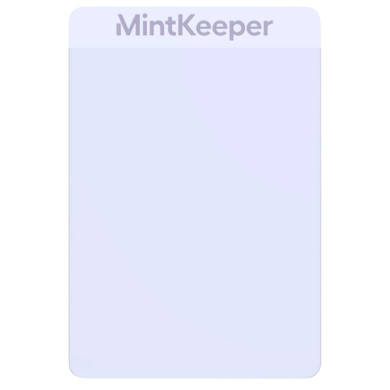 MintKeeper - Semi Rigid Card Holder - Recommended Size for