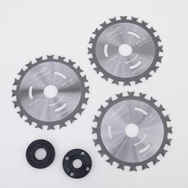 JOVANT 4" 40T Circular Saw Blade, Trim Saw Blade for Cutting Wood, 7/8 Inch Arbor, 4 Inch Cutt-Off Wheel, 3pcs