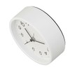 Nitori 8171487 Quiet Second Hand Table Clock SW 006TG White