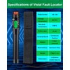 Duogalia 3PC Visual Fault Locator, 30KM VFL Fiber Optic Tester