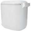Addis 518503 Premium Deluxe Bathroom Pedal Bin with inner, 3.5