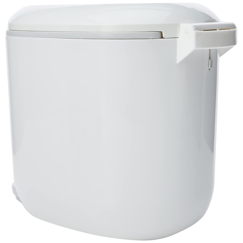 Addis 518503 Premium Deluxe Bathroom Pedal Bin with inner, 3.5