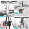 AVSIILE Waterfall Kitchen Faucets with Pull Down Sprayer & Soap