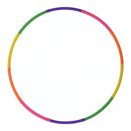 10-Section Hula Hoop Kids, for Kids, Hoops, Hula Hoop – Lightweight 10-Section Fitness Hoop for Exercise, Fun, Indoor & Outdoor Play (Assorted Colors)