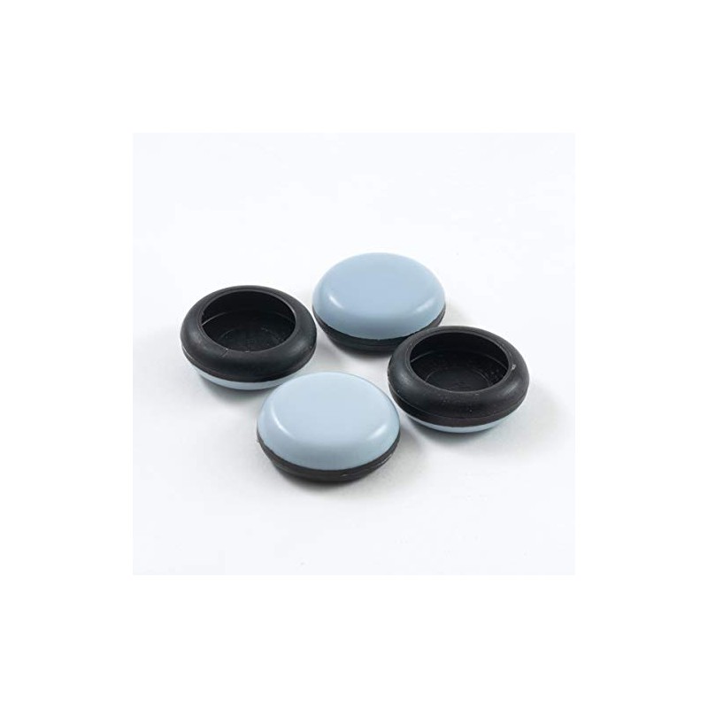 Magic Slider 4-Piece|Size- 7/8"–1"| Round Furniture Sliders | Self-Adhesive Floor