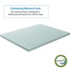 Nestl Mattress Topper, 2 Inch Memory Foam Topper, Gel Infused