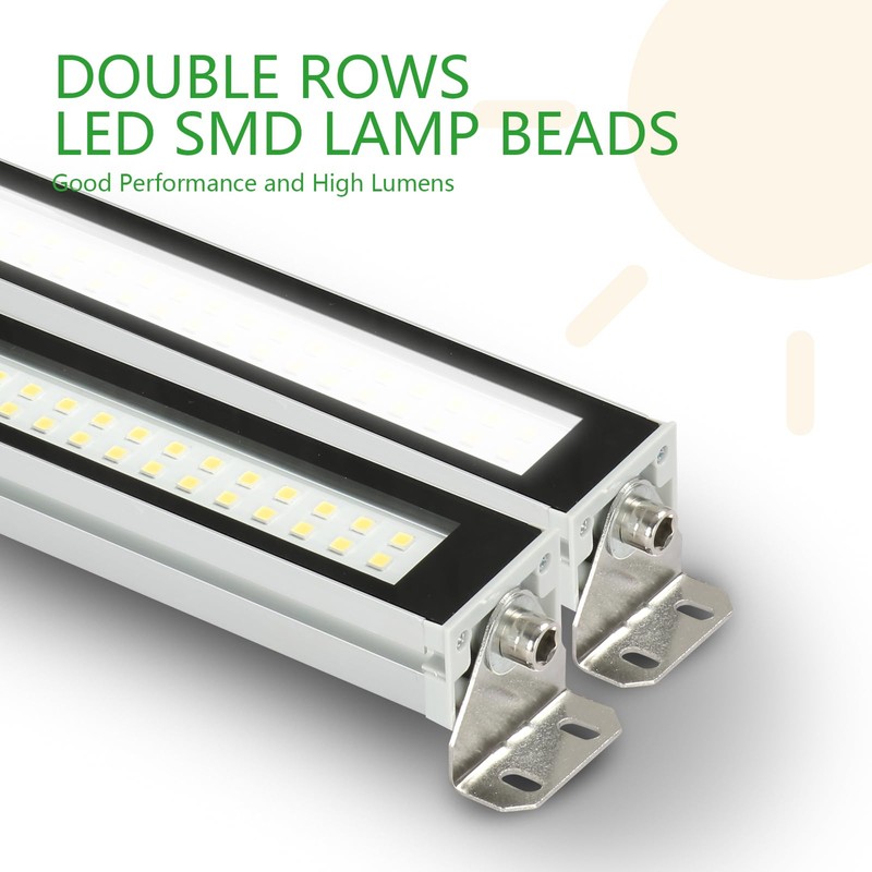 Xapolu Industrial Machine LED Tube Light 12W 1440LM, 17.2In 6500K