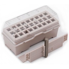 Tonosho Make your letters align more neatly,3 in 1 for Metal Stamps（suitable from 6mm to 8mm (Narrow Wide and Storage)