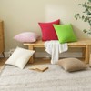 EMEMA Corduroy Granule Cushion Covers Decorative Throw Pillow Covers Square