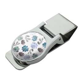 GRAPHICS & MORE Cool Succulents and Cactus Satin Chrome Plated Metal Money Clip