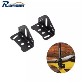 RI 2PCS LED Whip Light Pods Mount Brackes For 2024-2025 Can Am Maverick R/R Max