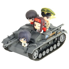 Pair Dot PD52 Girls & Panzer No. 3 Assault Gun F-Type Ending Ver. During National Competitions, Non-Scale, Painted Finished Product