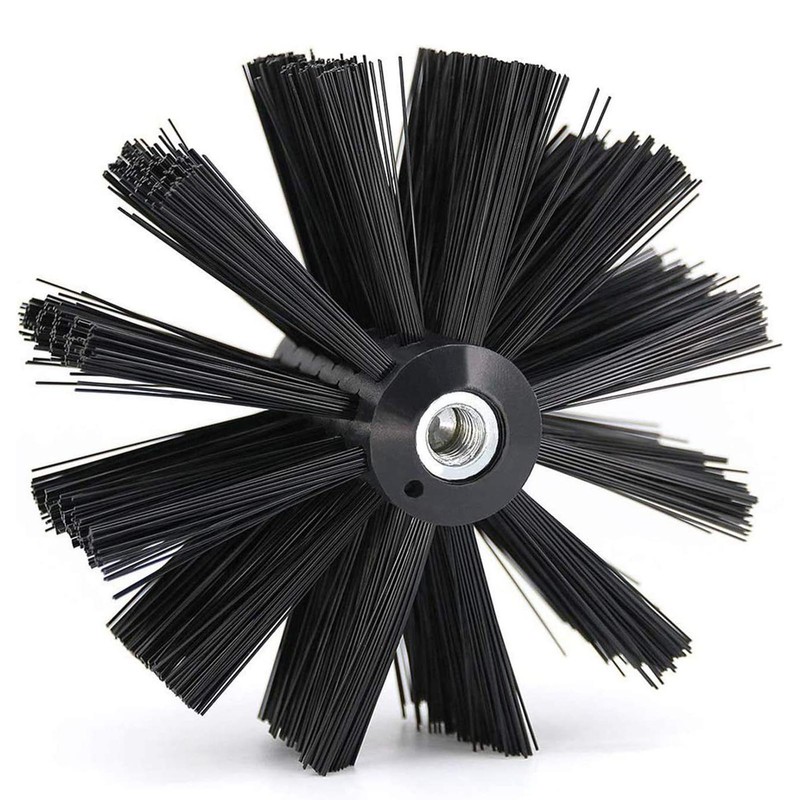 12Pcs Chimney Pipe Cleaning Brush Flexible Inner Wall Cleaner Electric