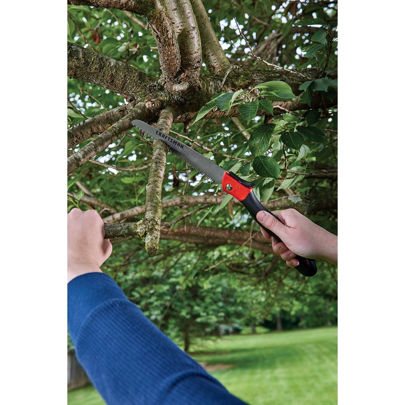 Craftsman CMXMCBA2300 10 in. Blade Folding Pruning Saw, Black